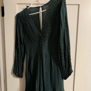Green American Eagle Romper